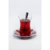 1 Adet İstanbul Hatırası Mum Çay Bardağı Çay Tabağı, Nostaljik Hediyelik