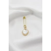 1 Adet Gelin Bohçası Bebek Mevliti Kalp Gold Renkli Çengelli İğne