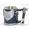 Game Of Thrones King In The North 3D Kabartmalı Çelik Kupa Bardak Alk4367