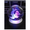 HİLAL ASTRONOT CAM KÜRE AHŞAP USB ALTLIK