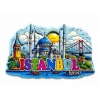 İstanbul Temalı Silikon Buzdolapı Süsü Magnet Alk5374