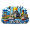 İstanbul Temalı Silikon Buzdolapı Süsü Magnet Alk5375