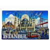 İstanbul Temalı Silikon Buzdolapı Süsü Magnet Alk5379