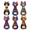 Kedi Tasarımı İstanbul Temalı Buzdolapı Süsü Magnet Alk5408