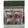 LABUBU SULU STİCKER NOT DEFTERİ MİNİ 16 lı
