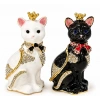 Swaroski Taşlı Kedi Figürü Alk5773