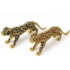 Swaroski Taşlı Leopar Figürü Tekli Alk5761