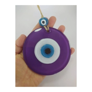 Opak Mornazar Boncuğu 10 Cm El Yapımı Cam Duvar Dekoru Hediyelik Eşya