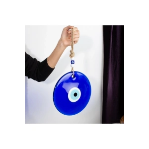 Büyük Boy 22 Cm Delikli Nazar Boncuğu Nazarlık