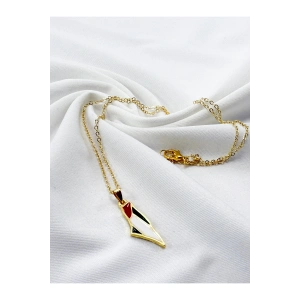 Gold Filistin Bayrağı Kolye, Hediyelik Kolye 45 cm