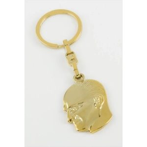 YEZLLA Atatürk (155656) Metal Anahtarlık-Sarı