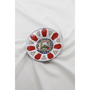 İstanbul Hatırası Geleneksel Çay Tabağı Magnet
