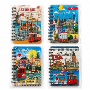 İstanbul Temalı Kabartmalı Defter Alk5823