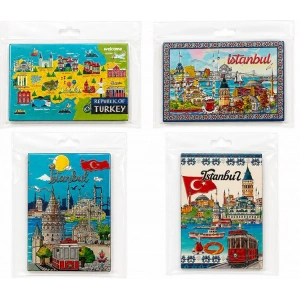 İstanbul Temalı Silikon Buzdolapı Süsü Magnet Alk5815