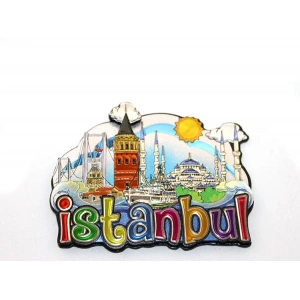 İstanbul Temalı Silikon Magnet Alk2238