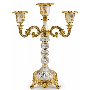 Kristal Şamdan Mumluk Alk6394
