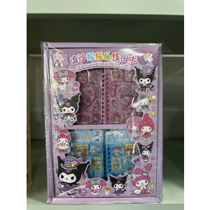 KUROMİ SULU STİCKERLI NOT DEFTERİ 24 lü