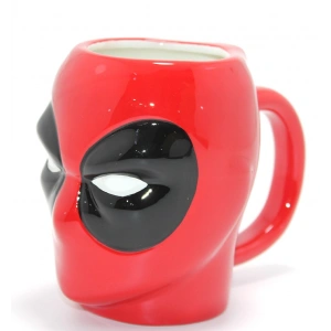 Marvel Deadpool 3D Kabartmalı Karakter Tasarımlı Kupa Bardak Alk4548