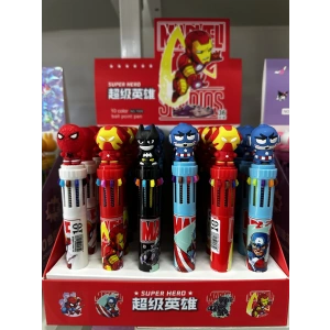 MARVEL SET ÇOK REKLİ TÜKENMEZ KALEM 36 LI