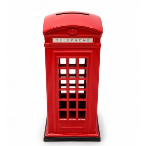 Metal Telefon Kulübesi Kumbara Alk5391