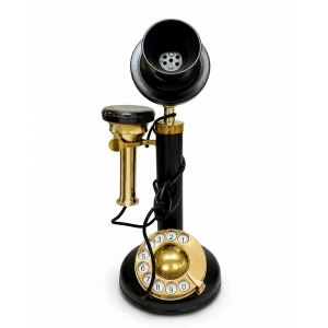 Pirinç Nostaljik Masa Telefonu Af922