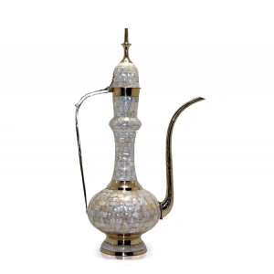Pirinç Sedefli İbrik 75 Cm KSK134