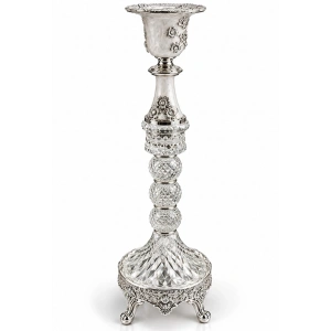 Varak Kaplama Kristal Şamdan Mumkluk Alk6393