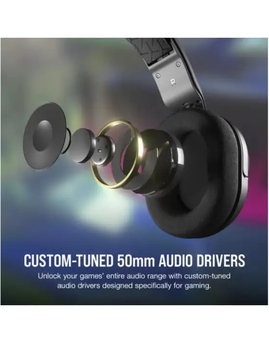 CORSAİR HS35 SURROUND V2 CA-9011386-EU 7.1 KABLOLU KULAK ÜSTÜ OYUNCU KULAKLIĞI