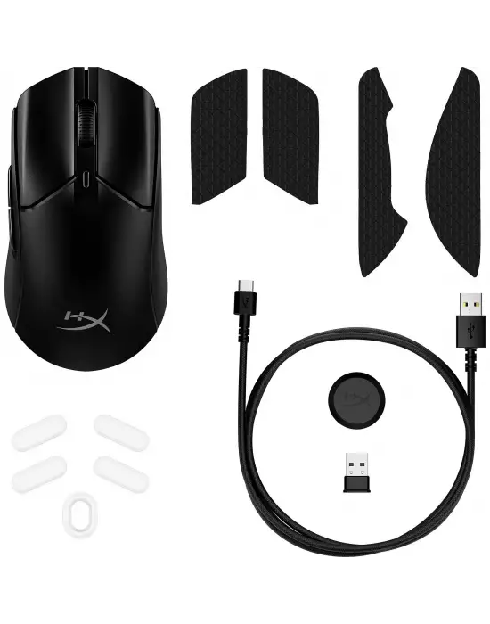 HYPERX PULSEFİRE HASTE 2 CORE RGB OPTİK KABLOSUZ OYUNCU MOUSE SİYAH