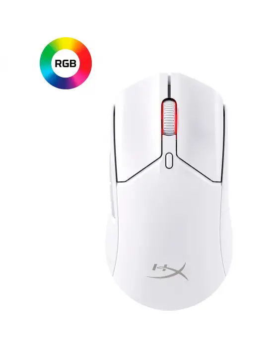 HYPERX PULSEFİRE HASTE 2 CORE RGB OPTİK KABLOSUZ OYUNCU MOUSE BEYAZ