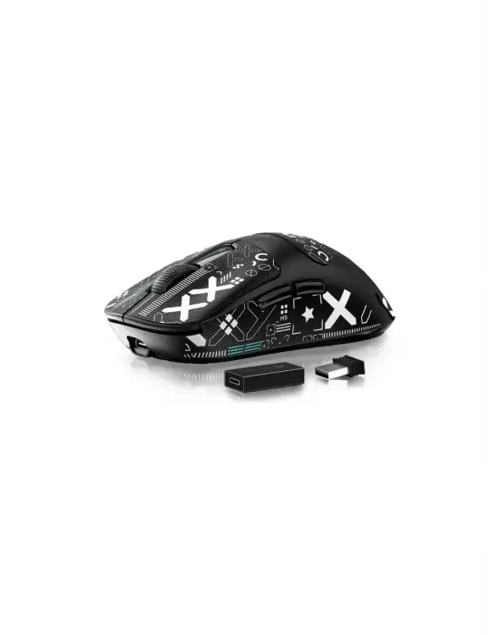 ATTACK SHARK X3 PRO SİYAH ŞARJLI MAKROLU ERGONOMİK OPTİK KABLOSUZ OYUNCU MOUSE