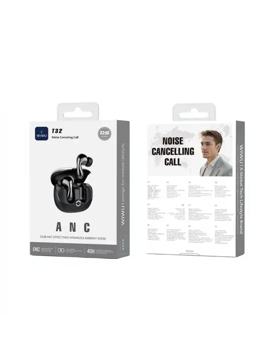 WİWU T32 PLUS ANC TWS KULAK İÇİ BLUETOOTH KULAKLIK