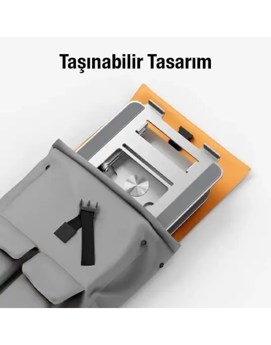 ALLY MC BRAKET LS928 PREMİUM 360 DÖNEBİLEN AYARLANABİLİR ALÜMİNYUM LAPTOP-BİLGİSAYAR STANDI