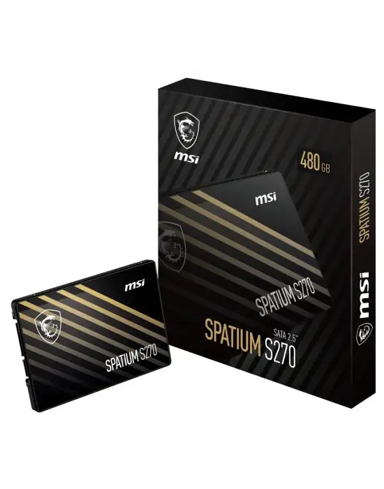 MSI 480GB SPATIUM S270 480GB 500-400MB/S SATA 2.5 SSD