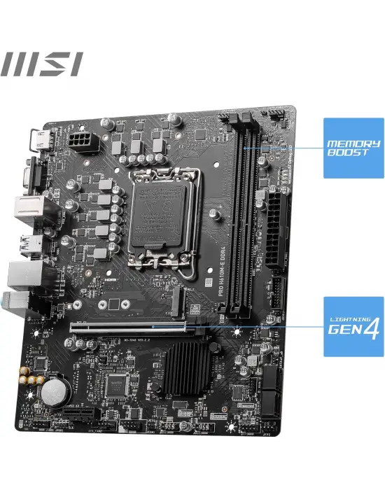 MSI PRO H610M-E INTEL LGA1700 DDR4 MİCRO ATX ANAKART