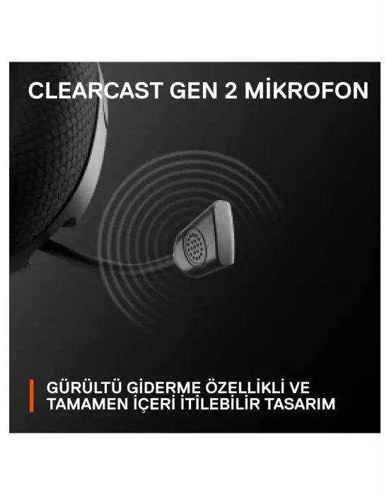STEELSERİES ARCTİS NOVA 1 SİYAH KABLOLU KULAK ÜSTÜ OYUNCU KULAKLIĞI