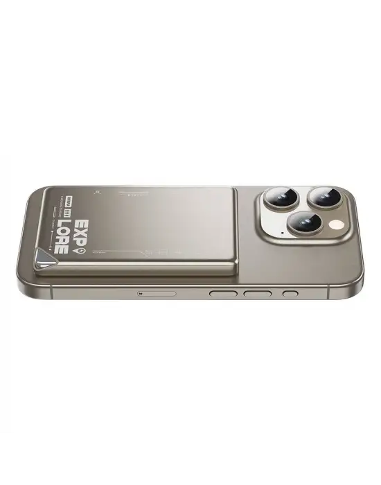 WİWU WI-P019 ULTRA-THİN EXPLORE SERİSİ LED GÖSTERGELİ 15W 5000MAH KABLOSUZ MAGSAFE POWERBANK