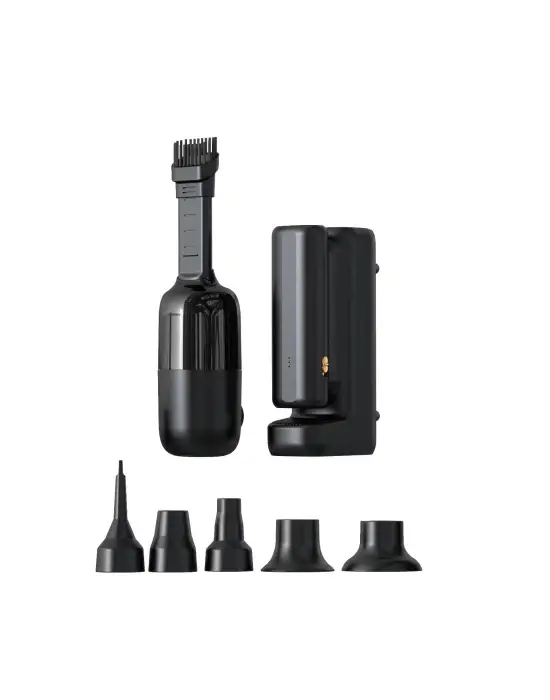 WİWU Wİ-Aİ002 5İN1 OTO ARAÇ LASTİK ŞİŞİRME POMPASI - OTO ARAÇ SÜPÜRGESİ - VAKUM MAKİNESİ - FENER DİJİTAL EKRANLI ARAÇ HAVA KOMPRESÖRÜ