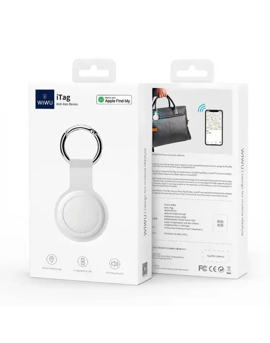 WİWU WT-02 İTAG KAYBOLMAYA KARŞI İZLEYİCİ AKILLI TAKİP CİHAZI