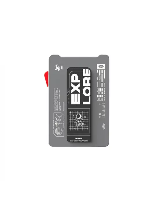 WİWU MW-002 POP-UP BUTON TASARIMLI 6 HAZNELİ MAGNETİK STANDLI KARTLIK