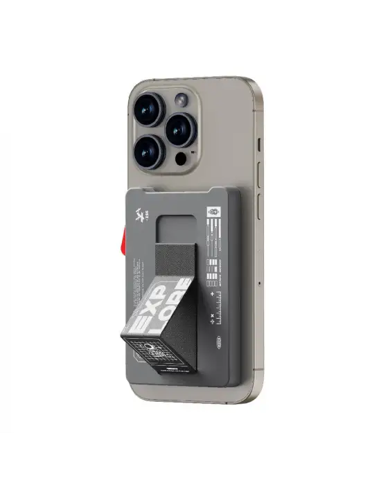 WİWU MW-002 POP-UP BUTON TASARIMLI 6 HAZNELİ MAGNETİK STANDLI KARTLIK