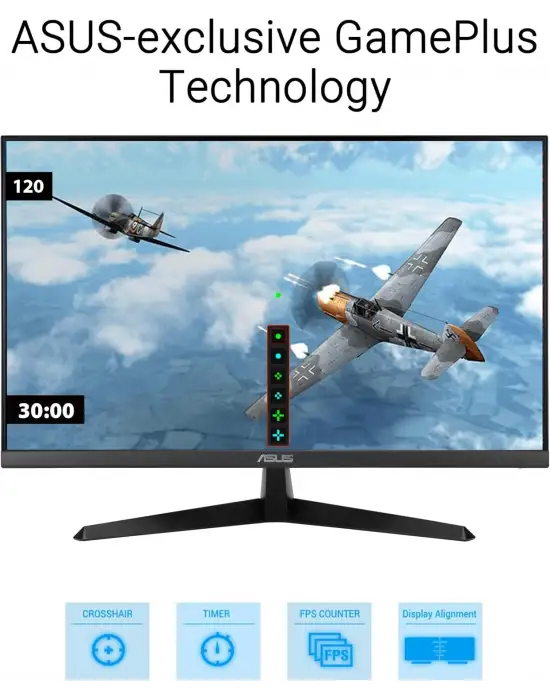 ASUS VY249HGR 23.8 1 MS FULL HD IPS 120 HZ OYUNCU MONİTÖRÜ