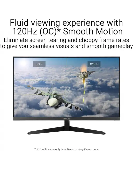 ASUS VY249HGR 23.8 1 MS FULL HD IPS 120 HZ OYUNCU MONİTÖRÜ