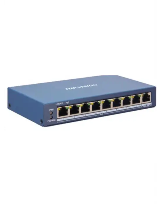 HİKVİSİON DS-3E1310P-EI/M 8 PORT POE SWİTCH