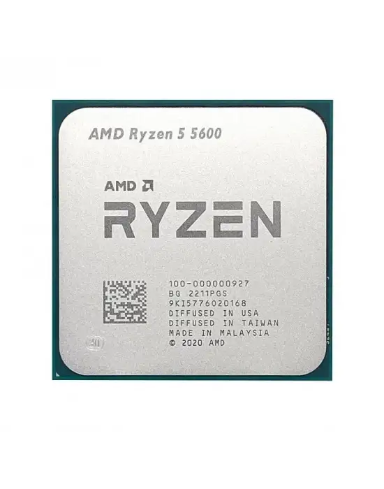 AMD Ryzen 5 5600 6 Çekirdek 3.5GHz 35MB Cache AM4 İşlemci - Kutusuz Fanlı
