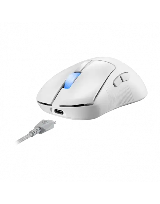 Asus ROG Keris II Ace AimPoint Beyaz Optik Kablolu/Kablosuz Oyuncu Mouse