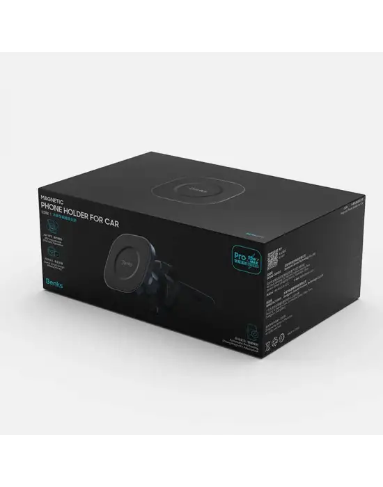 BENKS CZ02 PRO WİRELESS ŞARJLI ARAÇ TELEFON TUTUCU