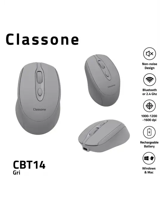 CLASSONE CBT14 OPTİK KABLOSUZ MOUSE