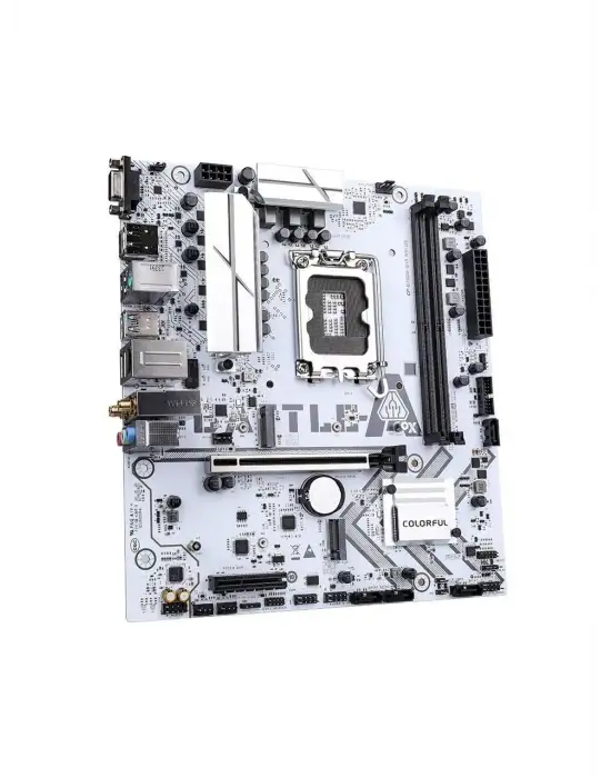 COLORFUL BATTLE-AX B760M-G WHITE WIFI V20 DDR5 ANAKART