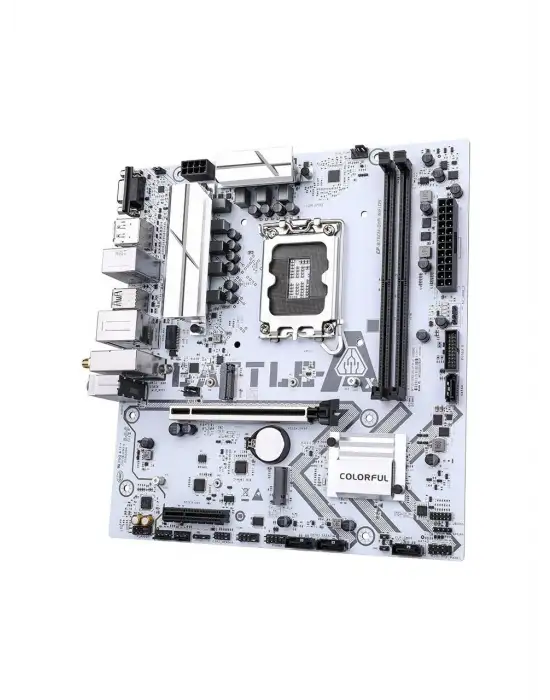 COLORFUL BATTLE-AX B760M-G WHITE WIFI V20 DDR5 ANAKART